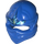 LEGO Blue Ninjago Wrap with Ridged Forehead with Lightning Energy Symbol (10657 / 98133)