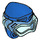 LEGO Blue Ninjago Wrap with Transparent Light Blue Scuba Diver Mask (77151)