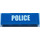 LEGO Blauw Paneel 1 x 4 met Afgeronde hoeken met &quot;Politie&quot; Sticker (15207)