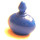 LEGO Blue Perfume Bottle with Oval Base