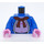 LEGO Blue Pigsy Minifig Torso (973 / 76382)