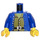 LEGO Bleu  Pirates Torse (973)