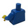 LEGO Blau Piraten Torso mit Weste mit Braun Gürtel und Rot und Weiß Striped Hemd mit Blau Arme und Gelb Hände (973 / 73403)