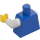 LEGO Blue Plain Torso with White Arms and Yellow Hands (76382 / 88585)