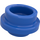 LEGO Blauw Plaat 1 x 1 Rond (6141 / 30057)