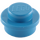 LEGO Blauw Plaat 1 x 1 Rond (6141 / 30057)