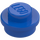 LEGO Blauw Plaat 1 x 1 Rond (6141 / 30057)