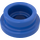 LEGO Blauw Plaat 1 x 1 Rond met Open nop (28626 / 85861)