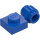 LEGO Blauw Plaat 1 x 1 met Klem (Dikke ring) (4081 / 41632)