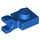 LEGO Blauw Plaat 1 x 1 met Horizontale Klem (Clip met platte voorkant) (6019)