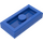 LEGO Blue Plate 1 x 2 with 1 Stud (with Groove) (3794 / 15573)