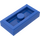 LEGO Blau Platte 1 x 2 mit 1 Stud (mit Groove) (3794 / 15573)