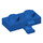 LEGO Blauw Plaat 1 x 2 met Horizontale Klem (11476 / 65458)