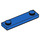 LEGO Blauw Plaat 1 x 4 met Twee Noppen met groef (41740)