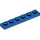 LEGO Blauw Plaat 1 x 6 (3666)