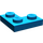 LEGO Blau Platte 2 x 2 Ecke (2420)
