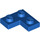 LEGO Blue Plate 2 x 2 Corner (2420)