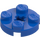 LEGO Blue Plate 2 x 2 Round with Axle Hole (with &#039;+&#039; Axle Hole) (4032)