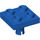 LEGO Blau Platte 2 x 2 mit Unterseite Stift (Keine Löcher) (2476 / 48241)