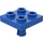 LEGO Blue Plate 2 x 2 with Bottom Pin (No Holes) (2476 / 48241)