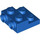 LEGO Blauw Plaat 2 x 2 x 0.7 met 2 Noppen aan Kant (4304 / 99206)