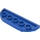 LEGO Blue Plate 2 x 6 with Rounded Corners (18980)