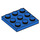 LEGO Blau Platte 3 x 3 (11212)