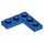 LEGO Blau Platte 3 x 3 Ecke (77844)