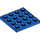 LEGO Bleu assiette 4 x 4 (3031)