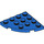 LEGO Bleu assiette 4 x 4 Rond Coin (30565)