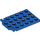 LEGO Blauw Plaat 4 x 6 Trap Deur Plat scharnier (92099)