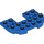 LEGO Blauw Plaat 4 x 6 x 0.7 met Afgeronde hoeken (89681)