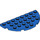 LEGO Blauw Plaat 4 x 8 Rond Halve Cirkel (22888)