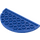 LEGO Blauw Plaat 4 x 8 Ronde Halve Cirkel (22888)