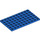 LEGO Blauw Plaat 6 x 10 (3033)