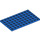 LEGO Blau Platte 6 x 10 (3033)