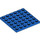 LEGO Blau Platte 6 x 6 (3958)