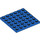 LEGO Blau Platte 6 x 6 (3958)