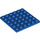 LEGO Blau Platte 6 x 6 (3958)