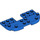 LEGO Blau Platte 8 x 4 x 0.7 mit Abgerundete Ecken (73832)