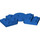 LEGO Blau Platte Rotated 45° (79846)