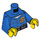 LEGO Blau Polizei Torso mit Golden Badge (973 / 76382)