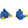 LEGO Blue Police Torso with Golden Badge (973 / 76382)