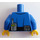 LEGO Blauw Politie Torso met Golden Kenteken (973 / 76382)