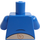 LEGO Blå Porky Pig Minifig Torso (973)