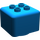 LEGO Bleu Primo Brique 1 x 1 avec 4 Duplo Goujons (31007)