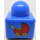 LEGO Blau Primo Backstein 1 x 1 mit Pram (31000)