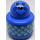 LEGO Blue Primo Round Rattle 1 x 1 Brick with Seal in Water Pattern (31005)