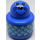 LEGO Blue Primo Round Rattle 1 x 1 Brick with Seal in Water Pattern (31005 / 75592)