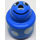 LEGO Bleu Primo Rond Rattle 1 x 1 Brique avec Spots et Smiling Affronter Modèle (31005)